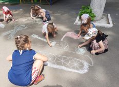 Акция &quot;Я рисую мелом&quot;