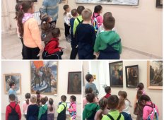 Воспитанники МБДОУ № 235 посетили краеведческий музей с интерактивной программой